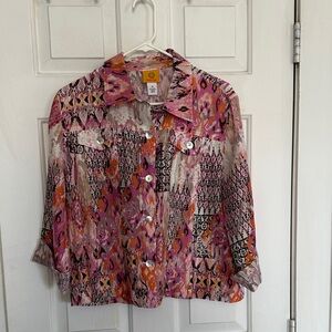 Ruby Rd women’s button down top size 14